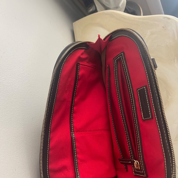 Dooney and Bourke Pebble Leather Satchel - Picture 16 of 17